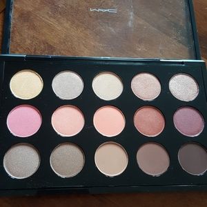 MAC custom eyeshadow palette in 15 shades